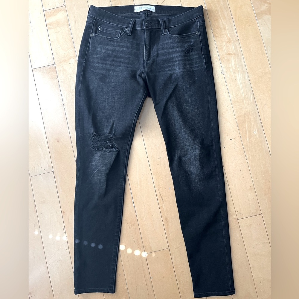 GAP True Skinny Black Denim Jeans